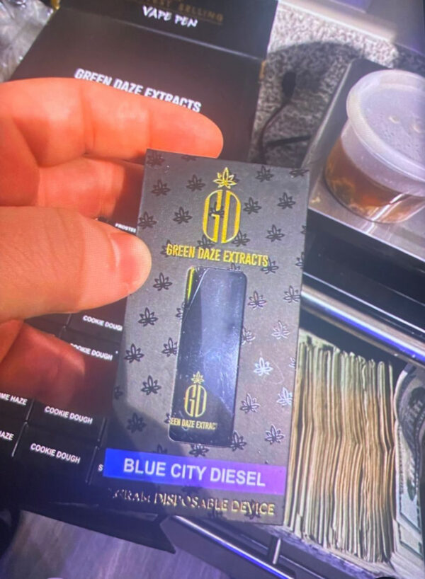 GREEN DAZE EXTRACT 1G Carts